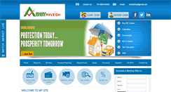 Desktop Screenshot of abhaynivesh.com